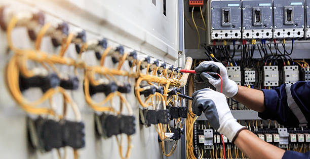 Professional Electrician technician working in Lakemont, PA